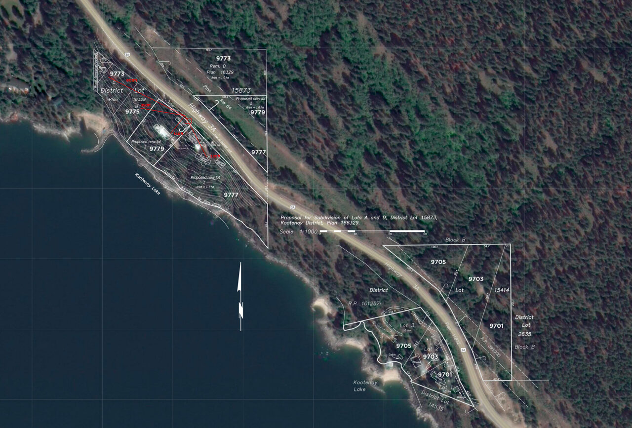 PROPOSED SUBDIVISION PLANS KUSKONOOK